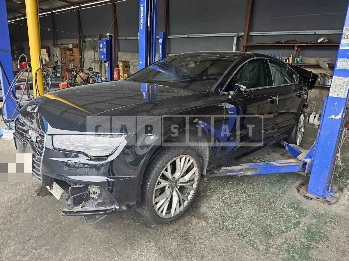 Photo 2 of 9: 2015 Audi A7 50 TDI quattro, VIN WAUZZZ4G6GN062960 — Korean insurance auction