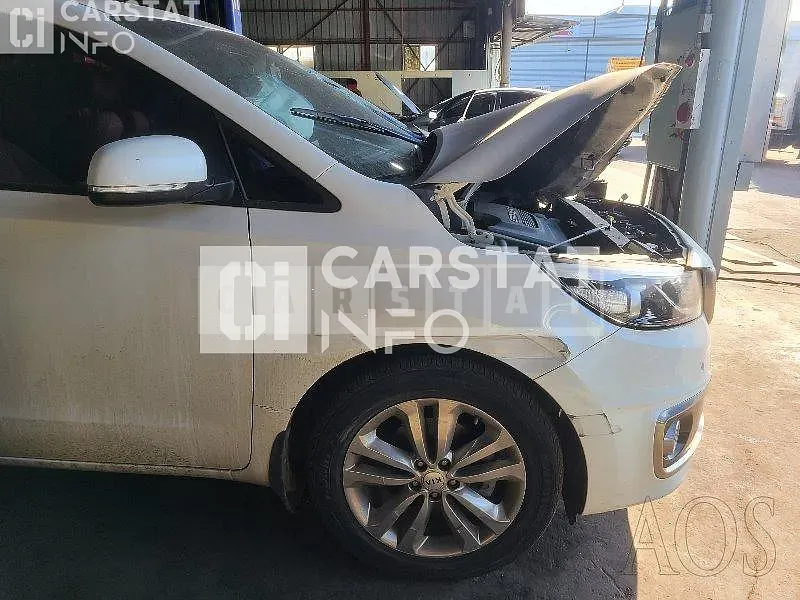 Photo 2 of 10: 2015 Kia Carnival, VIN KNAMC81ABGS104961 — Korean insurance auction