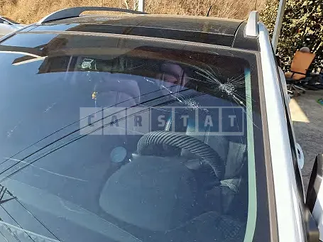 Photo 2 of 14: 2015 Hyundai Tucson, VIN KMHJT81VBFU984877 — Korean insurance auction