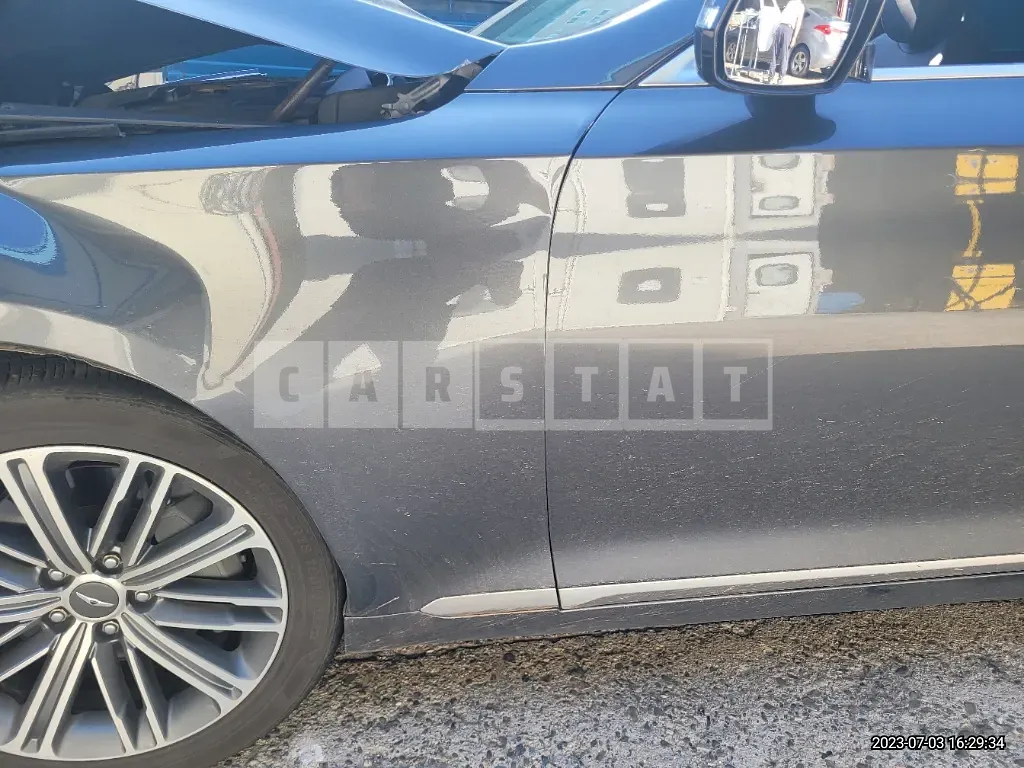 Photo 2 of 16: 2019 Genesis G80 3.3 — Korean insurance auction