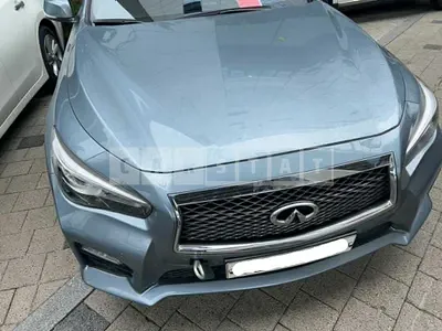 Photo 1 of 36: 2016 Infiniti Q50S Hybrid, VIN JNKAV71E5GM580422 — Korean insurance auction