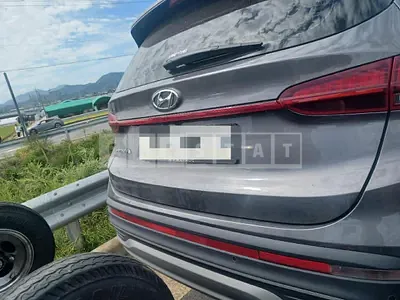 Photo 1 of 5: 2022 Hyundai Santa Fe, VIN KMHS281LGNU431506 — Korean insurance auction