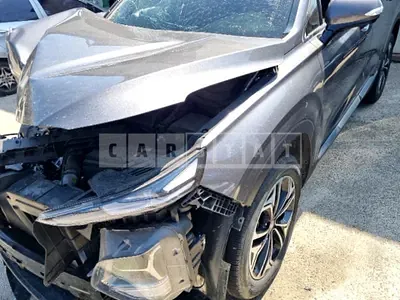 Photo 1 of 27: 2020 Hyundai Santa Fe 2.0, VIN KMHS381BBLU305856 — Korean insurance auction
