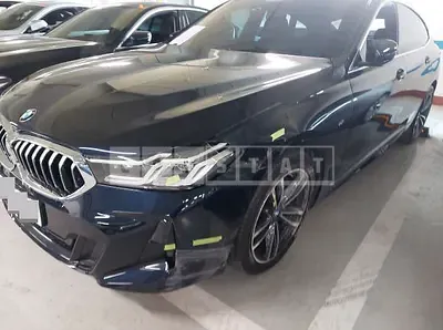 Photo 1 of 6: 2021 BMW 630i xDrive, VIN WBA61CC08MCG52034 — Korean insurance auction