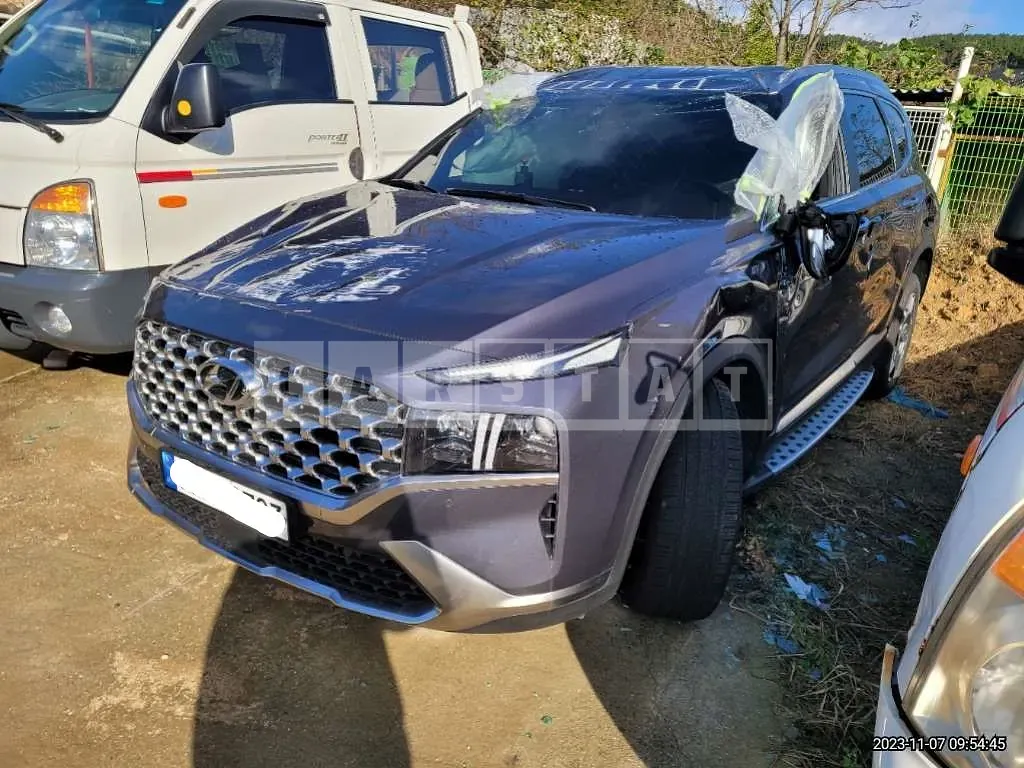 Photo 2 of 7: 2023 Hyundai Santa Fe, VIN KMHS3811BPU076803 — Korean insurance auction