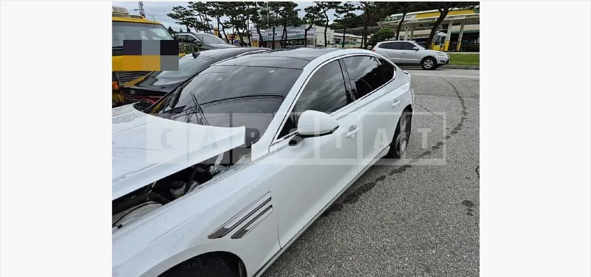 Photo 2 of 8: 2023 Genesis G80 2.5T — Korean insurance auction