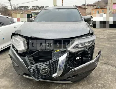 Photo 1 of 17: 2018 Nissan X-Trail 4WD, VIN JN1AT2MV3JW000539 — Korean insurance auction