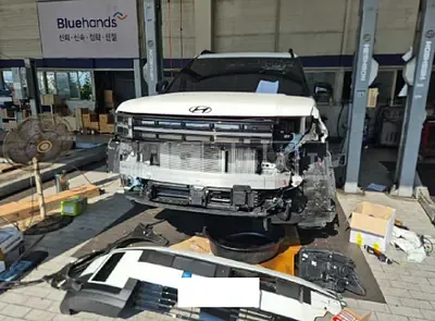 Photo 1 of 50: 2025 Hyundai Santa Fe — Korean insurance auction