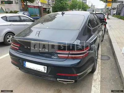 Photo 1 of 11: 2022 Genesis G80, VIN KMTGB41CDNU148359 — Korean insurance auction