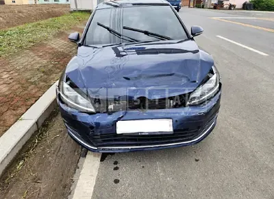 Photo 1 of 9: 2015 Volkswagen Golf 2.0 TDI BMT, VIN WVWZZZAUZFW345948 — Korean insurance auction