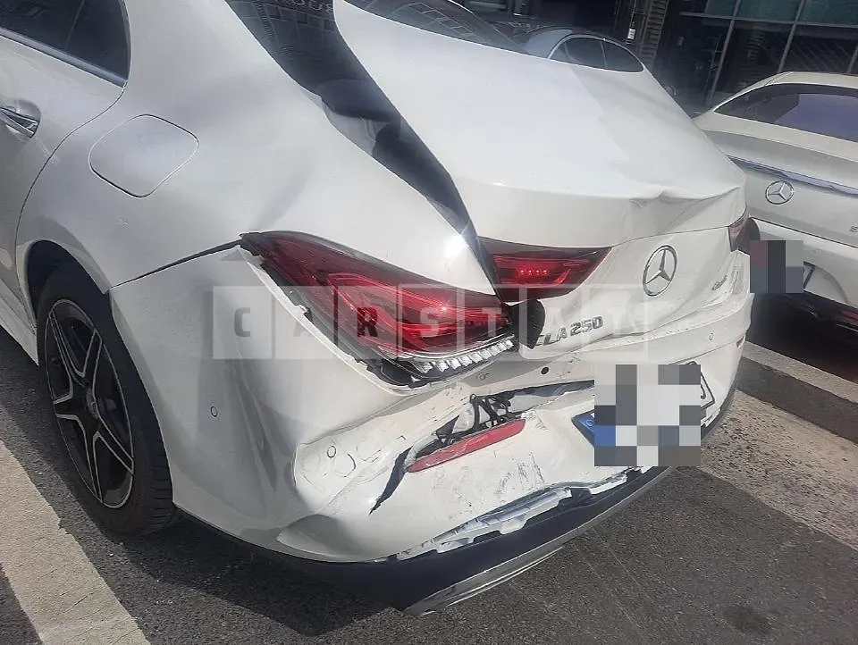 Photo 2 of 6: 2022 Mercedes-Benz CLA250 4Matic, VIN W1K5J4HB7NN260105 — Korean insurance auction