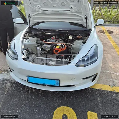 Photo 1 of 23: 2022 Tesla Model 3 Long Range, VIN 5YJ3E1EB0NF312892 — Korean insurance auction