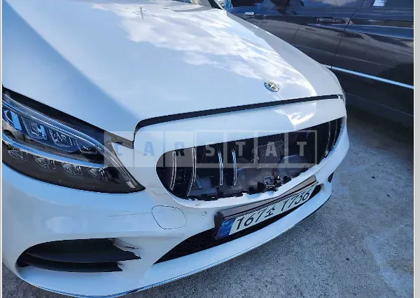Photo 2 of 24: 2021 Mercedes-Benz C 200, VIN W1KWF8AB0MR618384 — Korean insurance auction