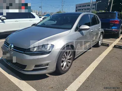 Photo 1 of 13: 2016 Volkswagen Golf 1.4 TSI, VIN WVWZZZAUZGW193515 — Korean insurance auction