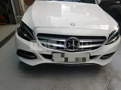 Photo 1 of 7: 2015 Mercedes-Benz C220 BlueTec, VIN WDDWF0EB6FF083478 — Korean insurance auction