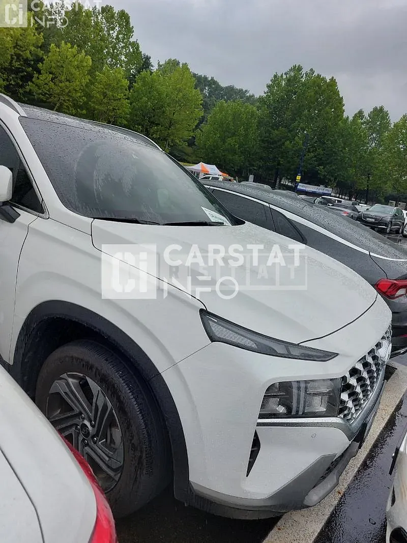 Photo 2 of 7: 2020 Hyundai Santa Fe, VIN KMHS281HGMU336702 — Korean insurance auction