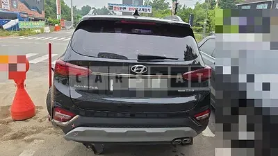 Photo 1 of 13: 2018 Hyundai Santa Fe TM Diesel 2.0 4WD, VIN KMHS381BDKU048466 — Korean insurance auction