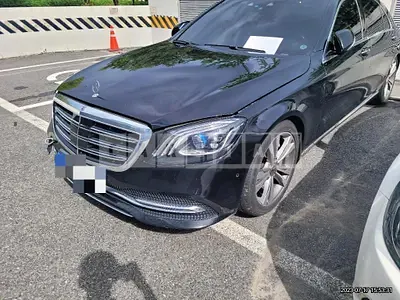 Photo 1 of 29: 2018 Mercedes-Benz S400 d 4Matic L, VIN WDDUG3FB9JA373384 — Korean insurance auction
