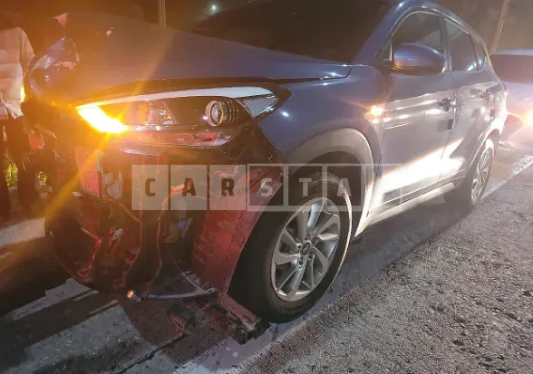 Photo 2 of 7: 2016 Hyundai Tucson, VIN KMHJ281ABGU008027 — Korean insurance auction