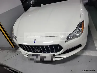 Photo 1 of 21: 2017 Maserati Quattroporte Diesel, VIN ZAM56TPG1H1195598 — Korean insurance auction