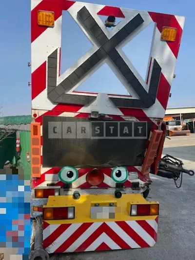 Photo 1 of 4: 2019 Mnix sign board trailer towing light board — Korean insurance auction