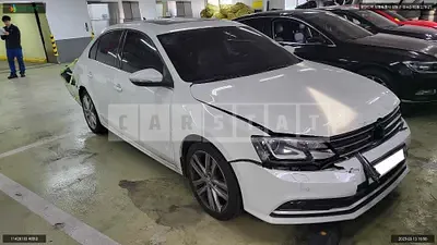 Photo 1 of 10: 2015 Volkswagen Jetta 2.0 TDI, VIN WVWZZZ16ZFM011562 — Korean insurance auction