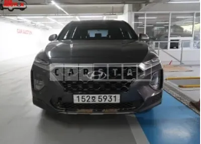 Photo 1 of 28: 2020 Hyundai Santa Fe, VIN KMHS281BBLU303962 — Korean insurance auction