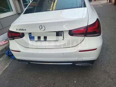 Photo 1 of 30: 2021 Mercedes-Benz A200d Sedan — Korean insurance auction
