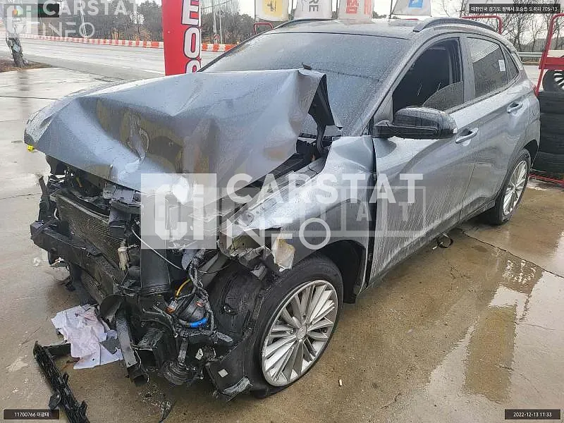 Photo 2 of 9: 2019 Hyundai Kona, VIN KMHK4815HLU484208 — Korean insurance auction