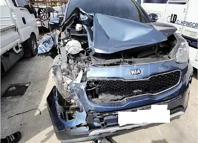 Photo 1 of 14: 2016 Kia Sportage, VIN KNAPN815GGK025679 — Korean insurance auction