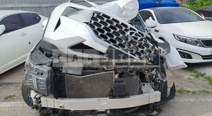 Photo 2 of 26: 2021 Hyundai Santa Fe TM Hybrid — Korean insurance auction