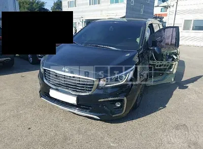 Photo 1 of 10: 2019 Kia Carnival, VIN KNAMB81ABKS484170 — Korean insurance auction