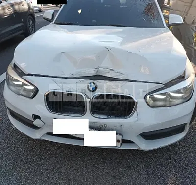 Photo 1 of 3: 2018 BMW 118d, VIN WBA1S5100J5L14372 — Korean insurance auction