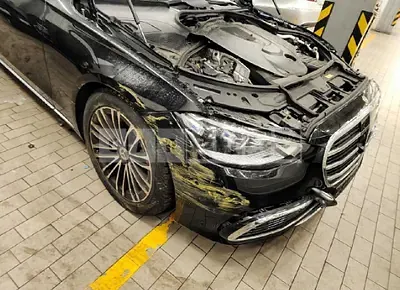 Photo 1 of 50: 2022 Mercedes-Benz S350d, VIN W1K6F3AB6NA114053 — Korean insurance auction
