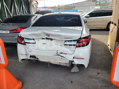 Photo 1 of 50: 2021 BMW 520i, VIN WBA11BH06MCG64227 — Korean insurance auction