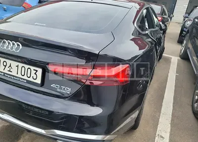 Photo 1 of 7: 2020 Audi A5 Sportback 40 TDI quattro, VIN WAUZZZF50LA009877 — Korean insurance auction