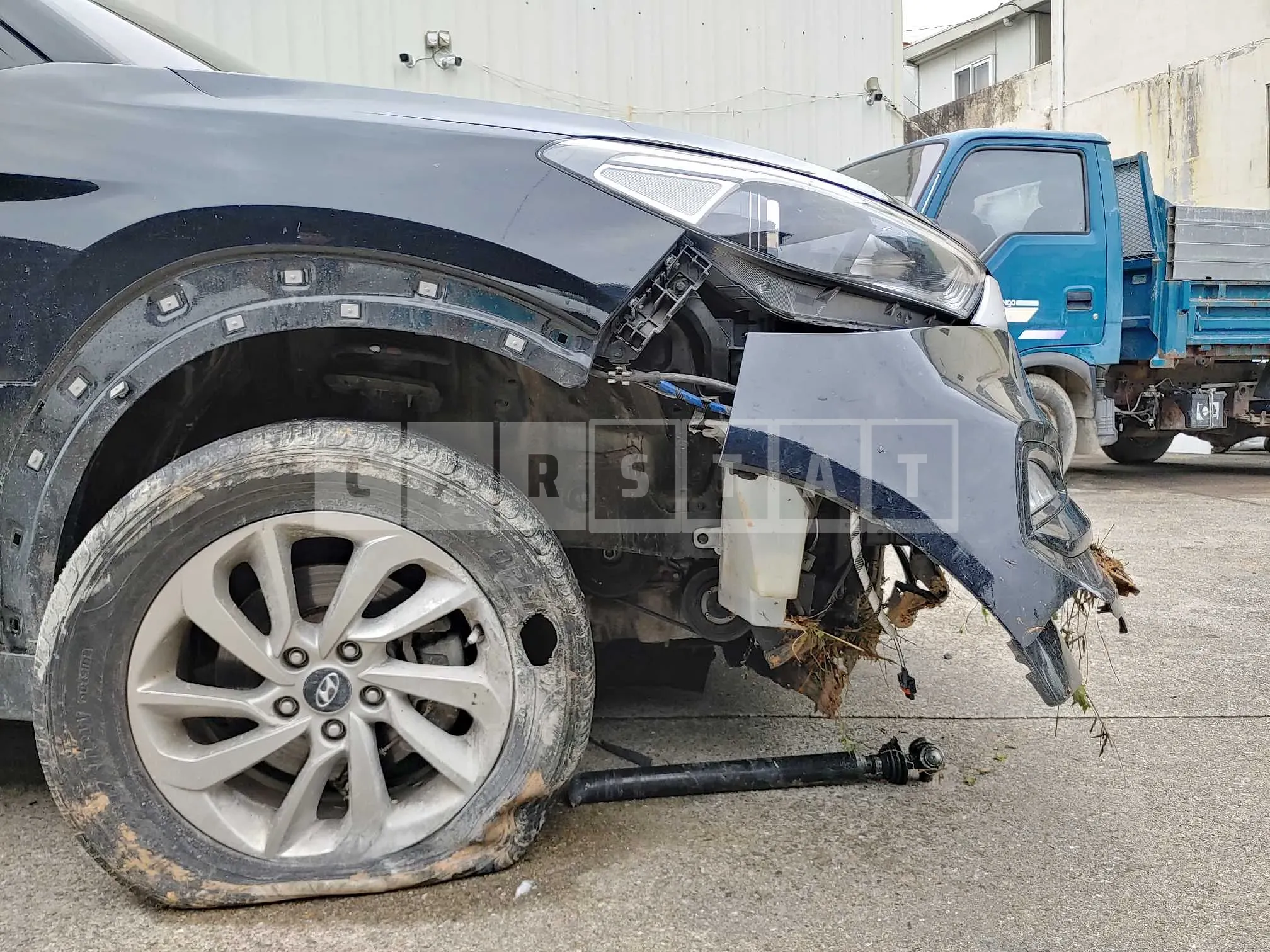 Photo 2 of 3: 2017 Hyundai Tucson — Korean insurance auction