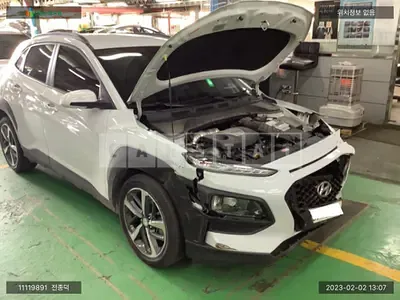Photo 1 of 10: 2019 Hyundai Kona, VIN KMHK4815GKU393235 — Korean insurance auction
