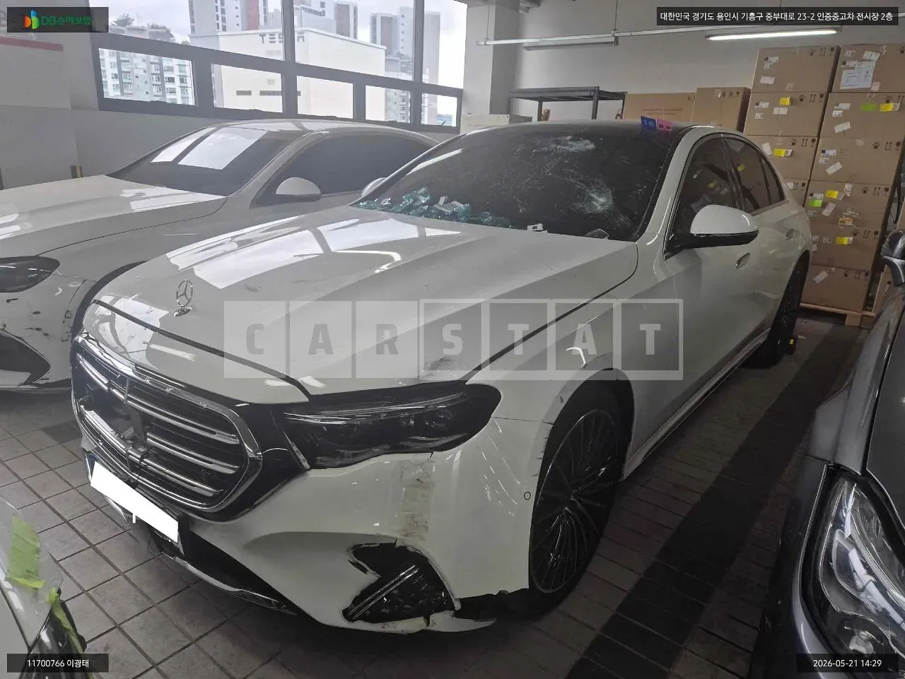 Photo 2 of 15: 2024 Mercedes-Benz E450 4Matic, VIN W1KLF6BB6RA072590 — Korean insurance auction