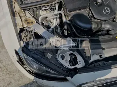 Photo 1 of 9: 2018 Mercedes-Benz E220d, VIN WDDZF0EB7JA302239 — Korean insurance auction