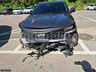 Photo 1 of 22: 2023 Kia Sorento, VIN KNARM81FGPA217347 — Korean insurance auction