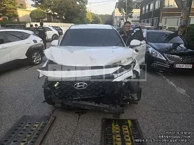 Photo 1 of 16: 2019 Hyundai Santa Fe — Korean insurance auction