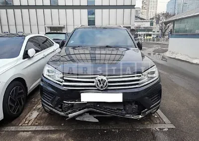 Photo 1 of 45: 2016 Volkswagen Tuareg VS.0 TDI BMT, VIN WVGZZZ7PZGD003117 — Korean insurance auction