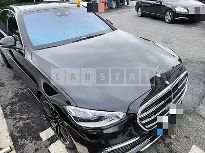 Photo 1 of 37: 2022 Mercedes-Benz S, VIN W1K6G7GB7NA108354 — Korean insurance auction