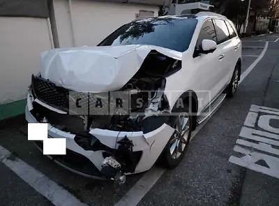Photo 1 of 10: 2016 Kia Sorento, VIN KNAPK81BDGA179045 — Korean insurance auction