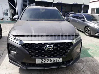 Photo 1 of 34: 2020 Hyundai Santa Fe, VIN KMHS381BBLU281411 — Korean insurance auction