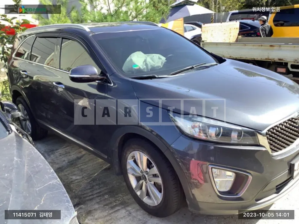 Photo 2 of 16: 2015 Kia Sorento /Sorrento, VIN KNAPS81ABFA069519 — Korean insurance auction