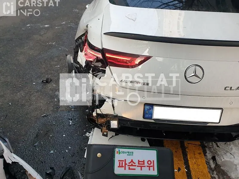 Photo 2 of 9: 2022 Mercedes-Benz CLA 45 S 4Matic, VIN W1K5J5EB6NN310308 — Korean insurance auction