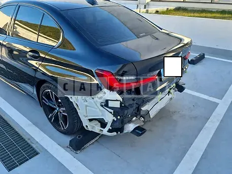 Photo 2 of 11: 2023 BMW 320i, VIN WBA61FS01PFR23423 — Korean insurance auction