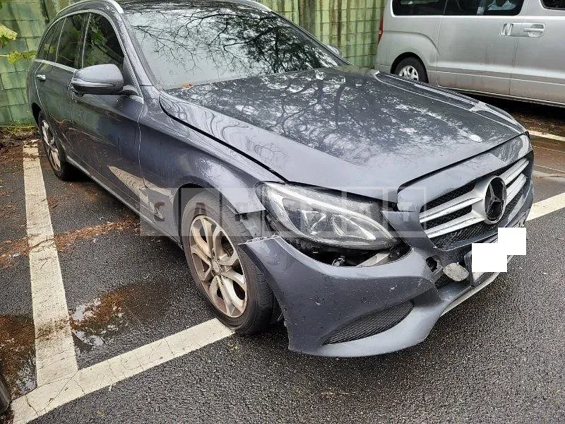 Photo 2 of 10: 2016 Mercedes-Benz C220 d 4Matic Estate, VIN WDDWH0FB2GF384856 — Korean insurance auction
